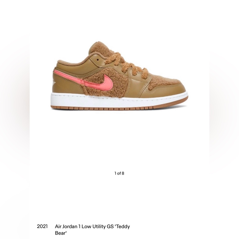 Jordan 1 Low “Teddy Bear”